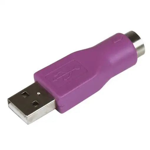 StarTech.com Adaptador Conversor PS/2 MiniDIN a USB para Teclado - PS/2 Hembra StarTech.com Adaptador Conversor PS/2 MiniDIN a USB para Teclado - PS/2 Hembra