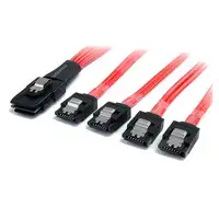 StarTech.com Cable Adaptador de 50cm Mini SAS Serial Attached SCSI SFF 8087 mSAS