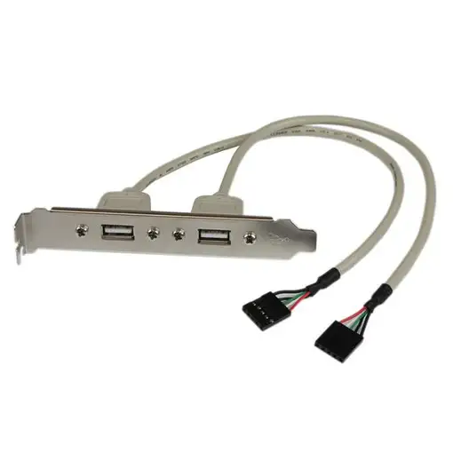 StarTech.com Adaptador de Placa USB A Hembra de 2 puertos StarTech.com Adaptador de Placa USB A Hembra de 2 puertos