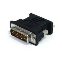 StarTech.com Adaptador Conversor DVI-I a VGA - DVI-I Macho - HD15 Hembra - Negro
