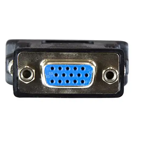 StarTech.com Adaptador Conversor DVI-I a VGA - DVI-I Macho - HD15 Hembra - Negro