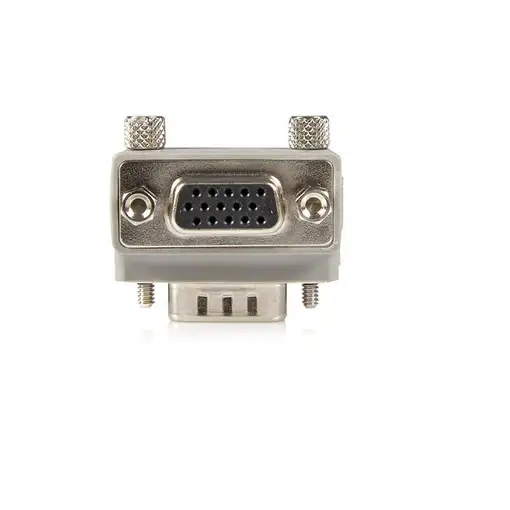 StarTech.com Right Angle VGA / VGA Cable Adapter Type 1 - M/F DB15 Gris