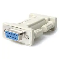 StarTech.com Adaptador de Módem Nulo Serie RS232 DB9- H/H StarTech.com Adaptador de Módem Nulo Serie RS232 DB9- H/H