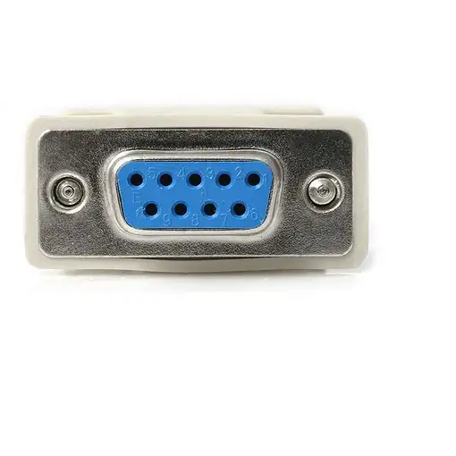 StarTech.com Adaptador de Módem Nulo Serie RS232 DB9- H/H