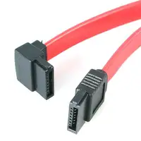 StarTech.com Cable de 45cm de Datos SATA en Ángulo Recto a la Izquierda Acodado