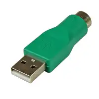 StarTech.com Adaptador Ratón conector PS/2 PS2 MiniDIN a USB - Macho USB - Hembra