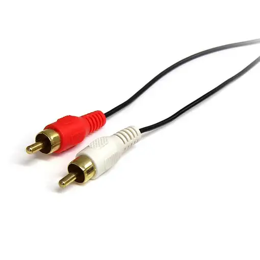 StarTech.com Cable Adaptador de Mini-Jack a RCA 91cm - Jack 3,5mm Macho - 2xRCA Ma