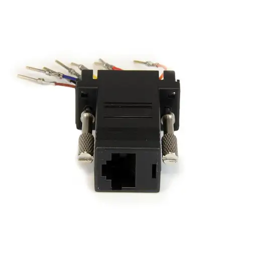 StarTech.com Adaptador Conversor Modular Serie de DB9 a RJ45 - Macho a Hembra