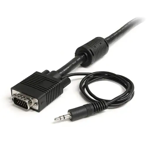StarTech.com Cable de 5m Coaxial VGA de Alta Resolución para Monitor de Vídeo HD15