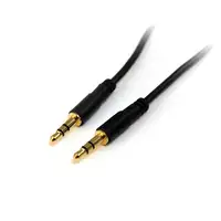 StarTech.com MU15MMS cable de audio 4,6 m 3,5mm Negro StarTech.com MU15MMS cable de audio 4,6 m 3,5mm Negro