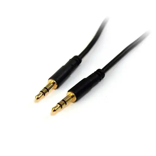 StarTech.com MU15MMS cable de audio 4,6 m 3,5mm Negro StarTech.com MU15MMS cable de audio 4,6 m 3,5mm Negro