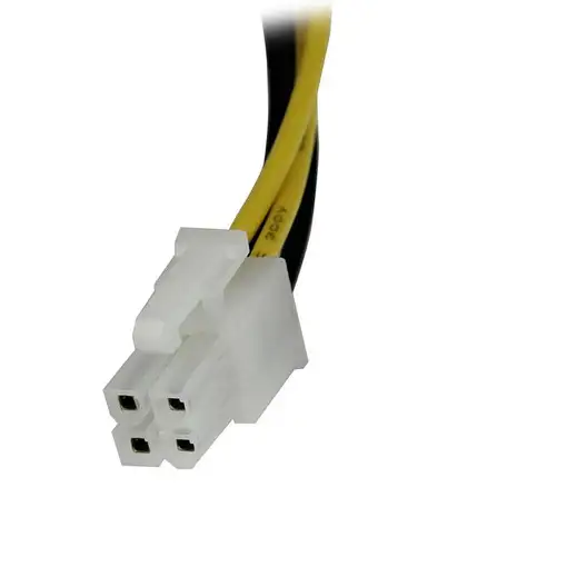 StarTech.com Cable 20cm Extensión Alargador Alimentación Corriente Placa Base ATX1