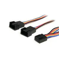 StarTech.com Cable Divisor 0,3m PWM 4 Pines Alimentación Ventilador Fan Placa Base