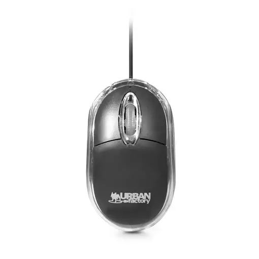 Urban Factory BDM02UF ratón Ambidextro USB tipo A Óptico 800 DPI