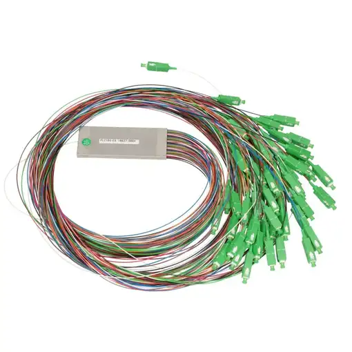 Extralink Splitter 1:64 PLC SC/APC 900um, 1.5m, Steel Box