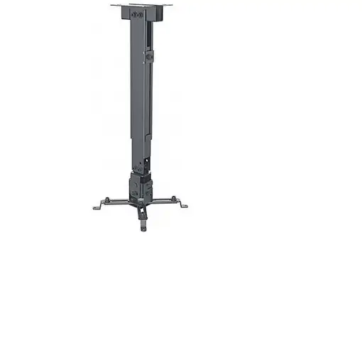 Manhattan Soporte para proyector, techo o pared, inclinación y giro, altura 43–65