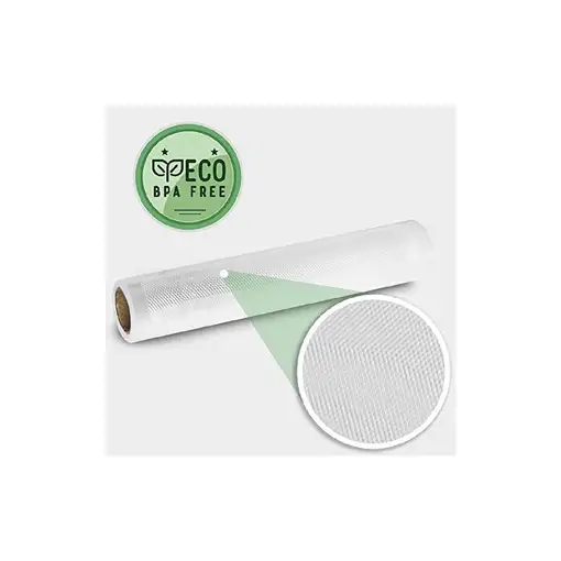Cecotec Pack de 2 rollos para envasadora 28x600 Rollos Para Hacer Bolsas De Vacío
