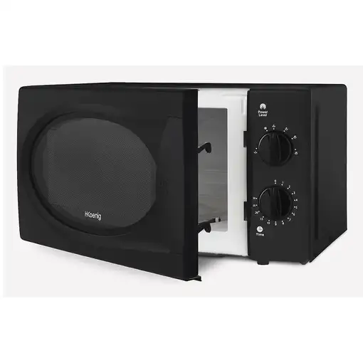 H.Koenig VIO6B microondas Negro Solo microondas Encimera 20 L 700 W