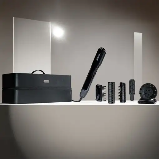 Cecotec AirLisse 6in1 Platinum Herramienta de peinado con múltiples accesorios Air