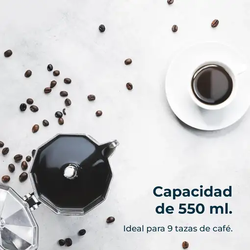 Cecotec Cafetera italiana Cumbia Mokclassic 900 Black