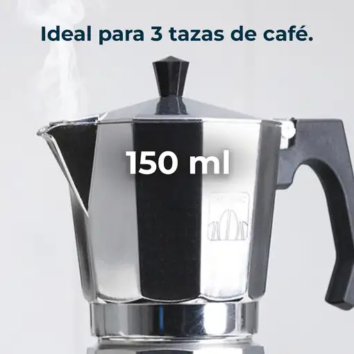Cafeteras italianas Aluminio 3 cups 01670 CECOTEC