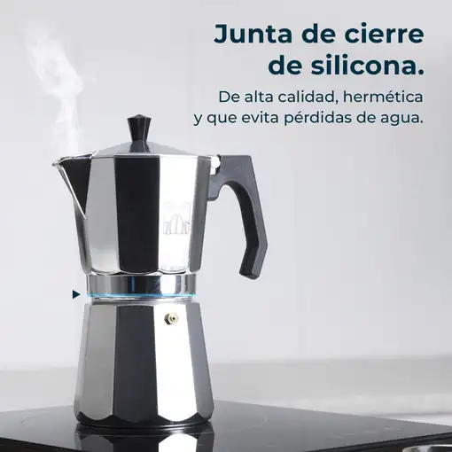 Cafeteras italianas Aluminio 3 cups 01670 CECOTEC