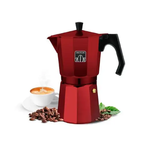 Cafeteras italianas Rojo 9 cups 00174 CECOTEC