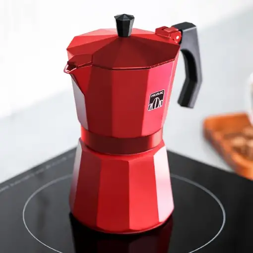 Cecotec Cafetera italiana Mokclassic 600 Red