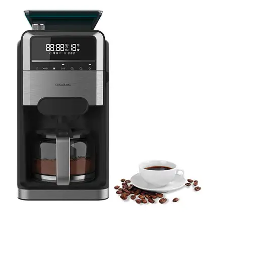 Cafeteras goteo Totalmente automática Negro 12 cups 01854 CECOTEC