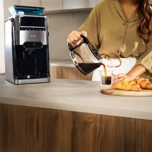 Cafeteras goteo Totalmente automática Negro 12 cups 01854 CECOTEC