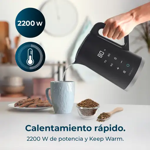 Cecotec Hervidor de agua Thermosense 800 Neo