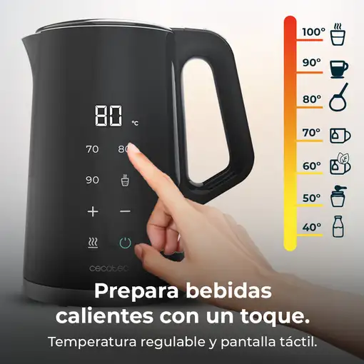 Cecotec Hervidor de agua Thermosense 800 Neo
