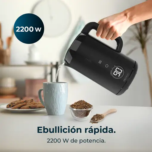 Cecotec Hervidor de agua Thermosense 600 Touch Neo