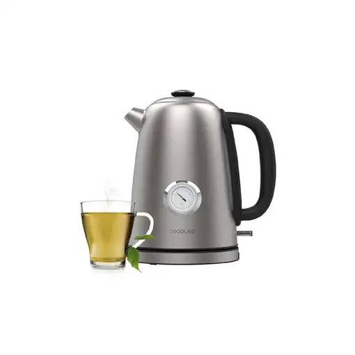 Cecotec Thermosense 620 Vintage tetera eléctrica 1,7 L 2200 W Acero inoxidable