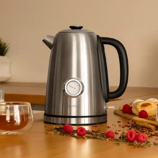 Cecotec Thermosense 620 Vintage tetera eléctrica 1,7 L 2200 W Acero inoxidable