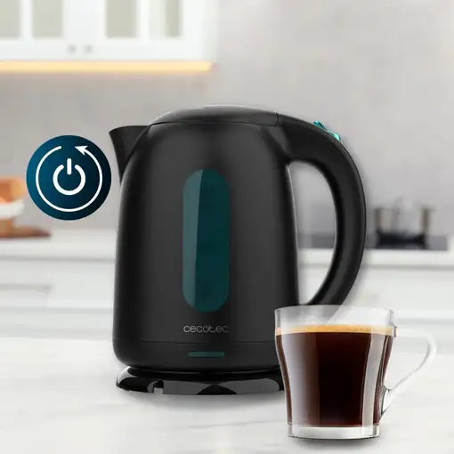 Cecotec Thermosense 180 tetera eléctrica 1,7 L 2200 W Negro