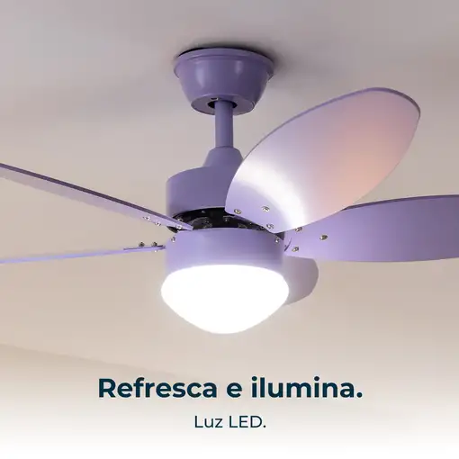 Ventiladores techo Púrpura CECOTEC