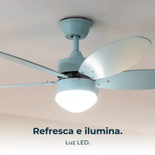 Ventiladores techo Azul CECOTEC