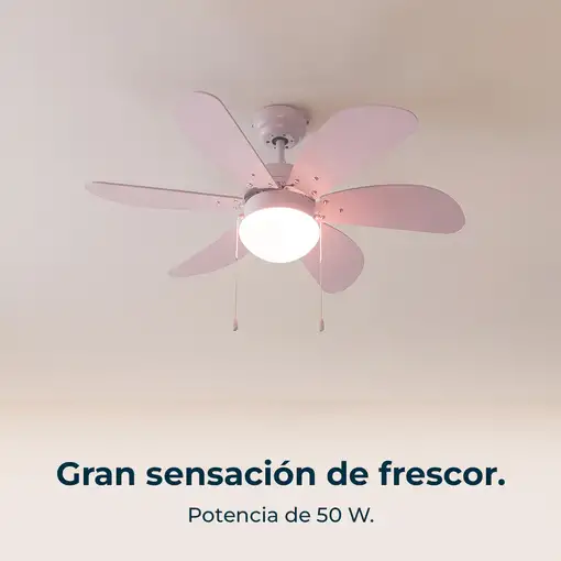 Ventiladores techo Púrpura CECOTEC