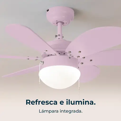 Ventiladores techo Púrpura CECOTEC