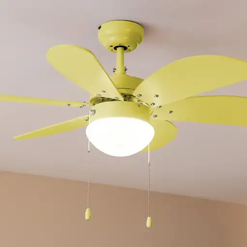 Ventiladores techo Amarillo CECOTEC