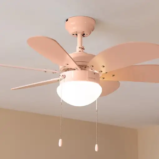 Ventiladores techo Rosa claro CECOTEC
