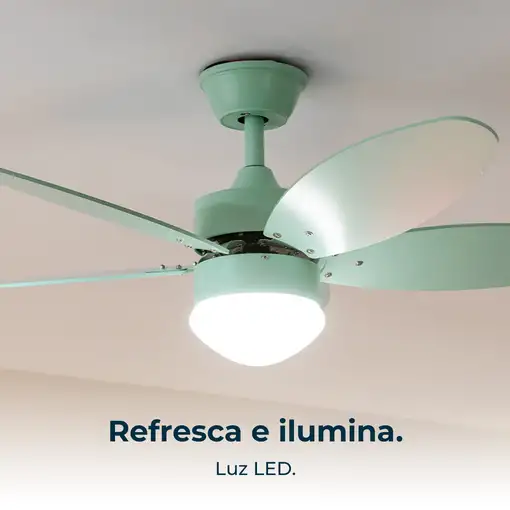 Ventiladores techo Color menta CECOTEC