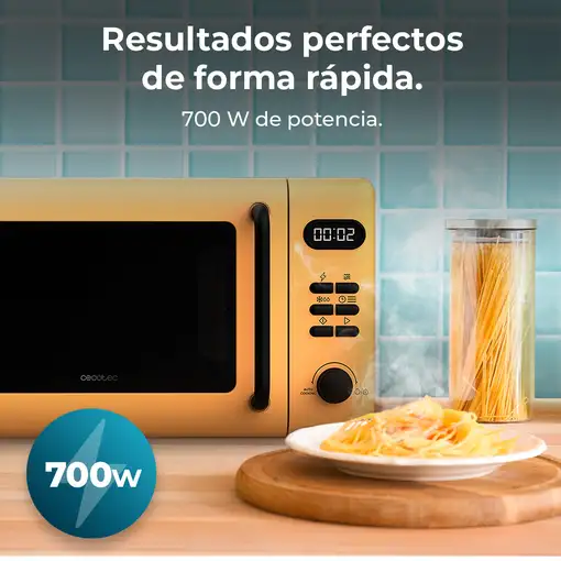 Cecotec Proclean 5110 Amarillo Microondas con grill Encimera 20 L 700 W