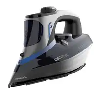 Plancha vapor-seco suela anodizada ultradeslizante turbo anodized pro 3200 W Azul