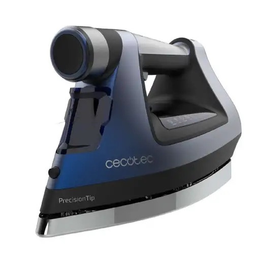 Plancha vapor-seco suela antiadherente 3000 W Negro 01878 CECOTEC Plancha vapor-seco suela antiadherente 3000 W Negro 01878 CECOTEC
