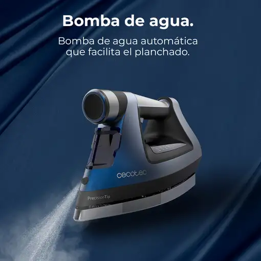 Plancha vapor-seco suela antiadherente 3000 W Negro 01878 CECOTEC