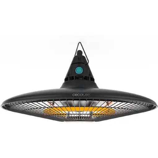Cecotec ReadyWarm 1500 Exterior Negro 1500 W Calefactor eléctrico halógeno