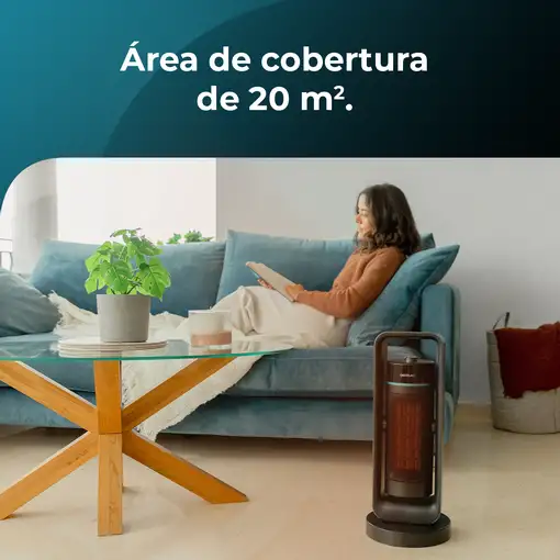 Cecotec ReadyWarm 2000 Max Ceramic Rotate Interior Negro 2000 W