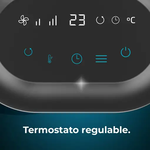 Cecotec ReadyWarm 1550 Max Ceramic Rotate Smart Interior Negro 1500 W